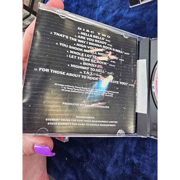 AC/DC Live 1992 ATCO Cd With All The Classics You Love - Picture 7 of 7